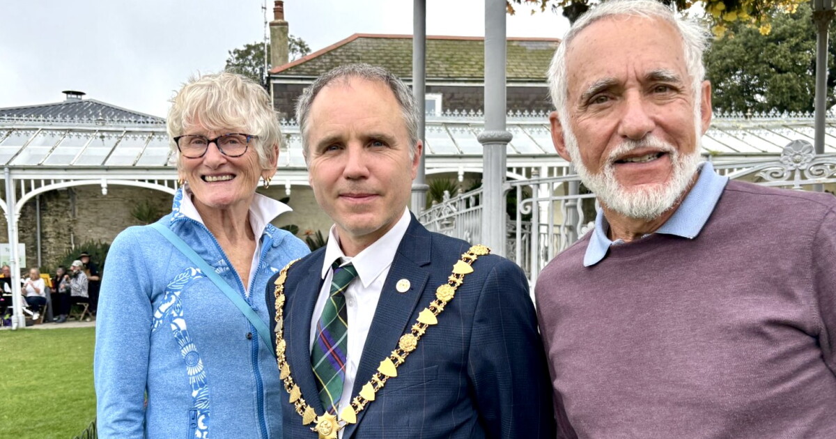 Falmouth's Lord Mayor welcomed them. They brought him a taste of Cape ...