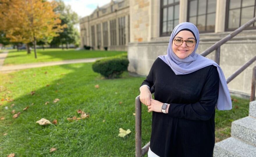 "The only reason I'm even considering an establishment Democrat is because the current president is such a morally repugnant person," says Zeinab Chami, an English teacher in Dearborn, Mich.
