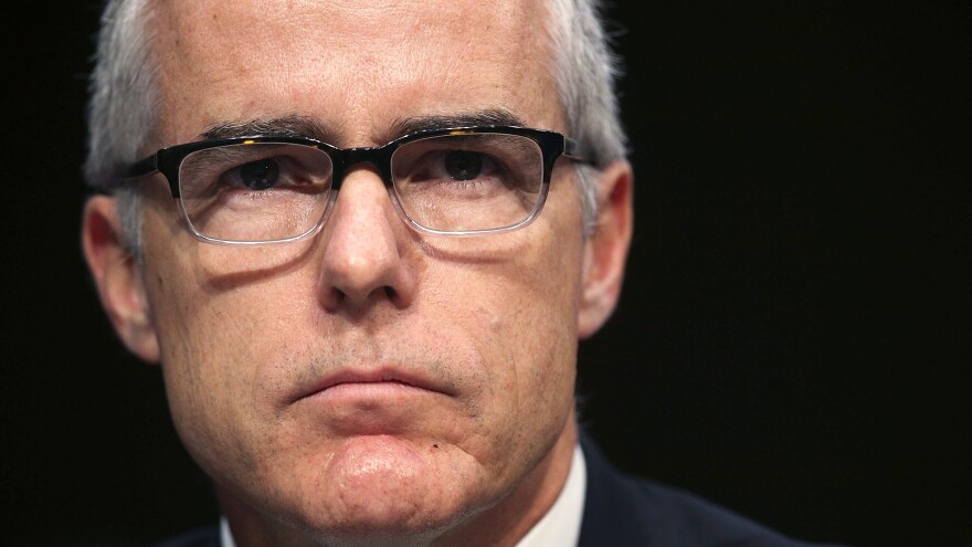 Onetime Acting FBI Director Andrew McCabe's lawyer said on Friday that he had given the memos at issue to special counsel Robert Mueller but not to the media.