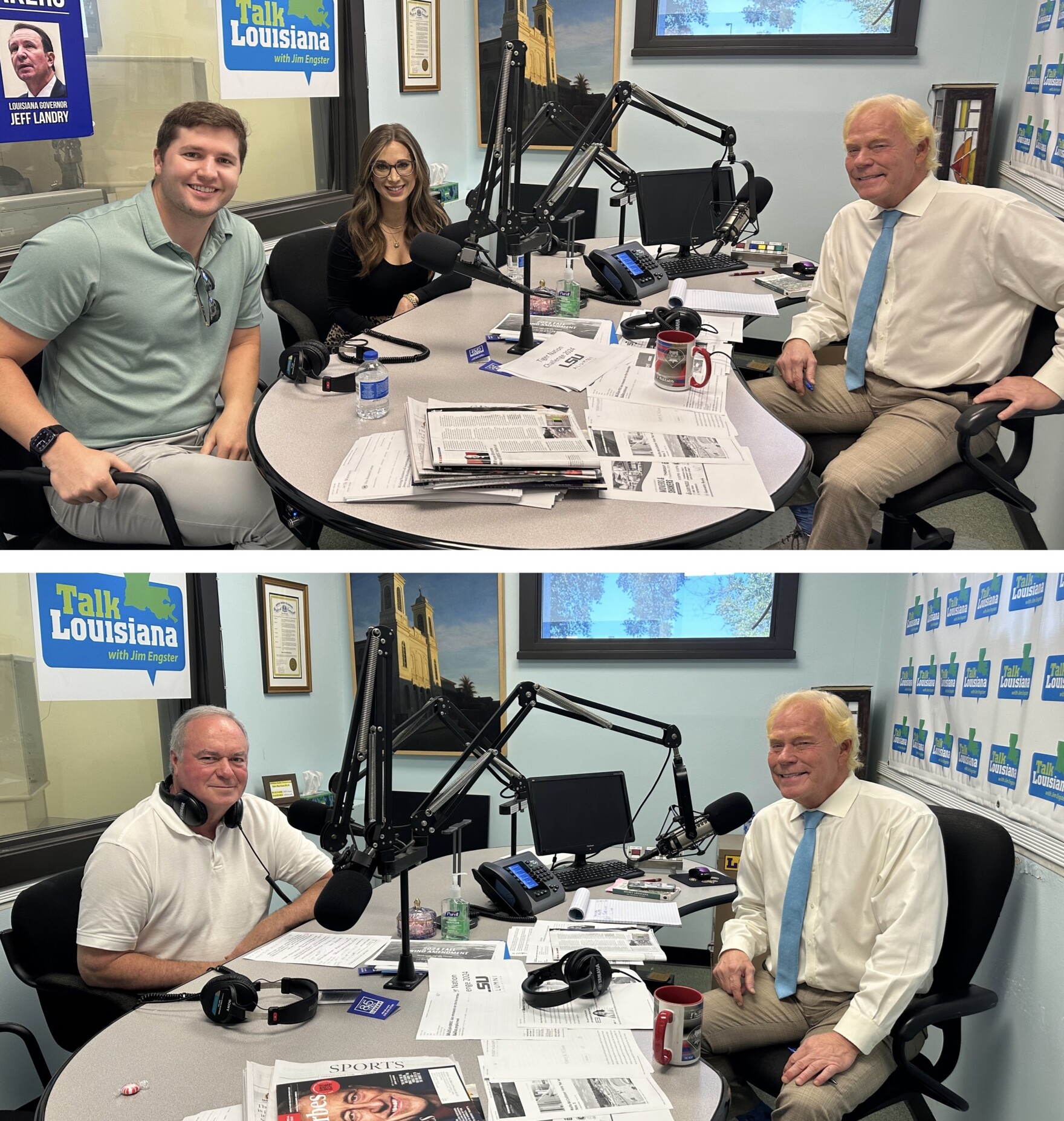 Lauren Giffin, Colin Jeter, Rolfe McCollister, Chris Champagne WRKF