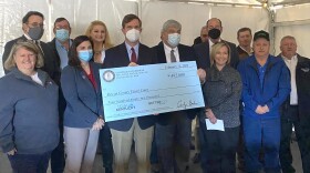 State and local officials presented with Cleaner Water Program funds