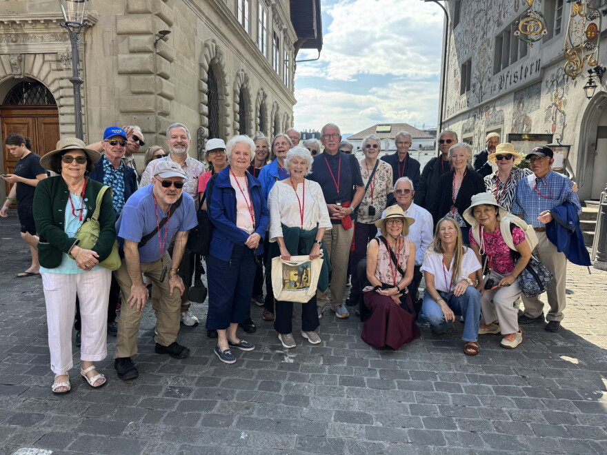 WBJC's Swiss  tour group