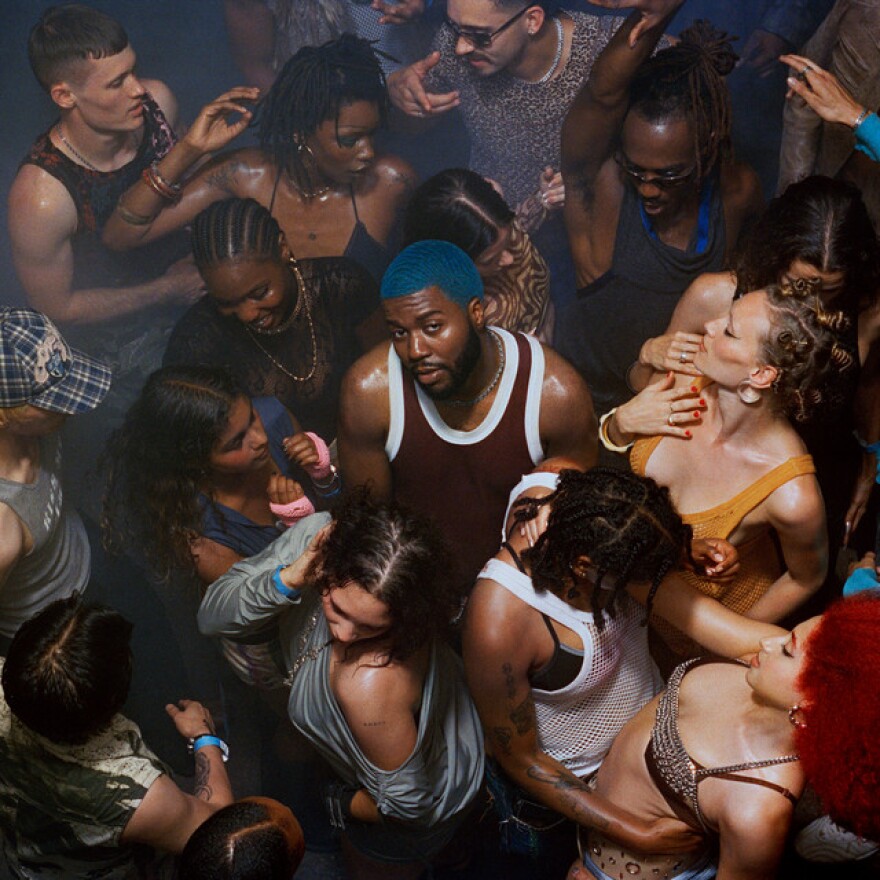 The Album cover for Khalid's "After the Sun Goes Down"