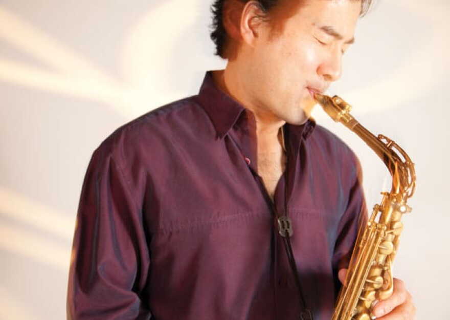 Saxophonist Jeff Kashiwa
