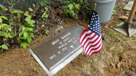 Every veteran is entitled to a cemetery marker and Perry County vet Bobby Brown, after forming the concrete base, is in the process of adding them to dozens of graves.