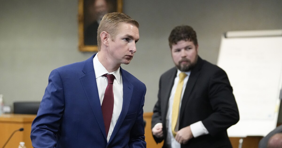 Acquitted ex-APD officer Christopher Taylor sues Austin to get his job back