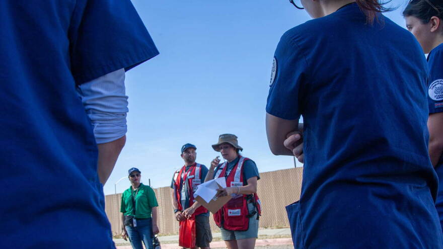 red cross door knocking 02