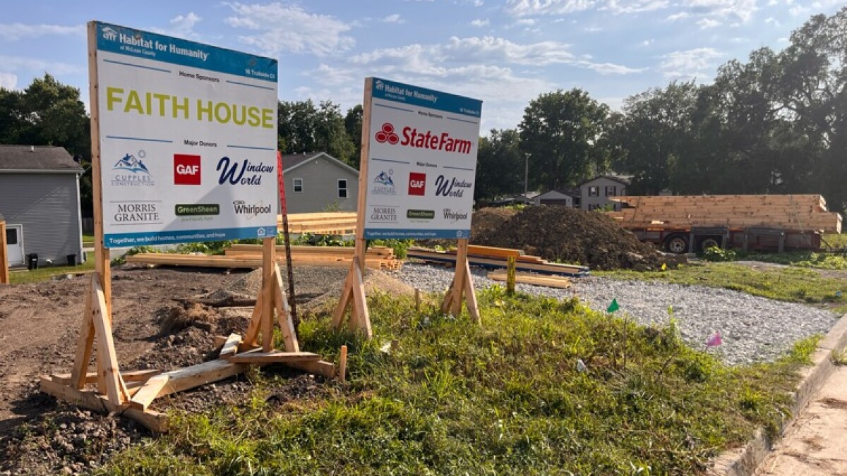 Bloomington partners with Habitat for Humanity to build 2 homes on Trailside Court