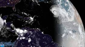 Hurricane Lorenzo as seen on satellite on Sept. 29, 2019.