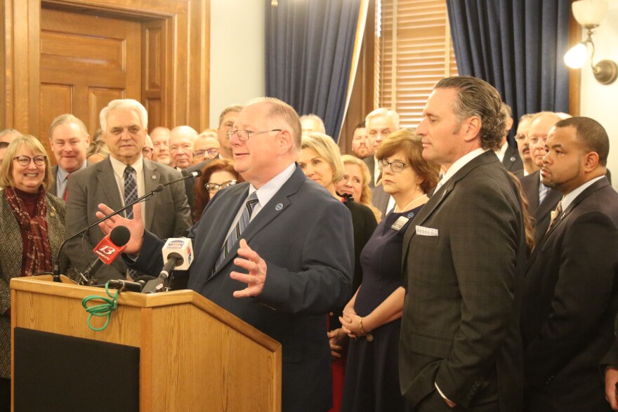 Republican lawmakers may again pursue a flat income tax bill that Kelly vetoed last year. They may also try to use the upcoming election to pressure holdouts to vote for another veto override attempt.
