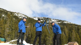 The snow survey on Jan. 30, 2020.