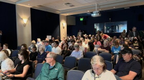 Neighbors in Lexington's Aylesford neighborhood packed a meeting held by developer Up Campus in the Lexington Public Library on Sept. 30, 2026.