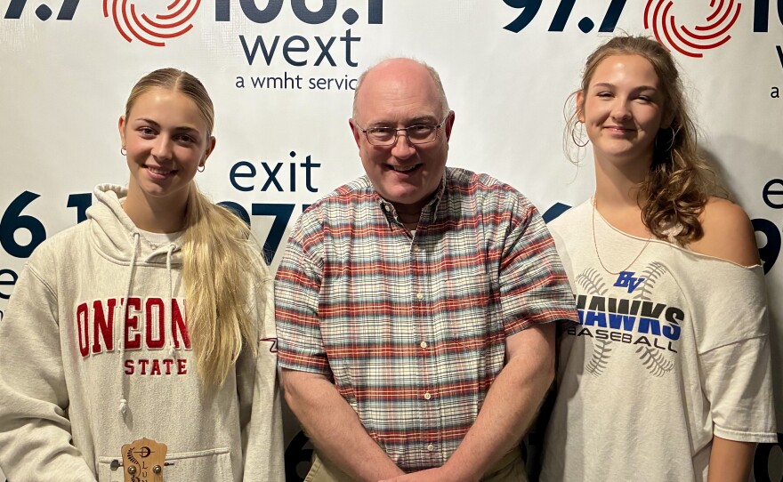 Hannah Coffin, Chris Wienk, Fiona Grace at WEXT