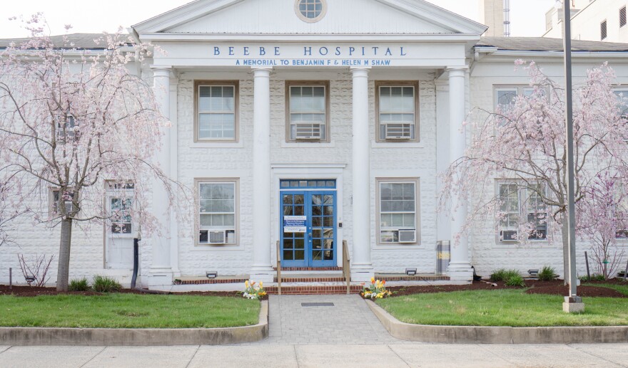 Shaw Building on the Beebe Healthcare Lewes campus.