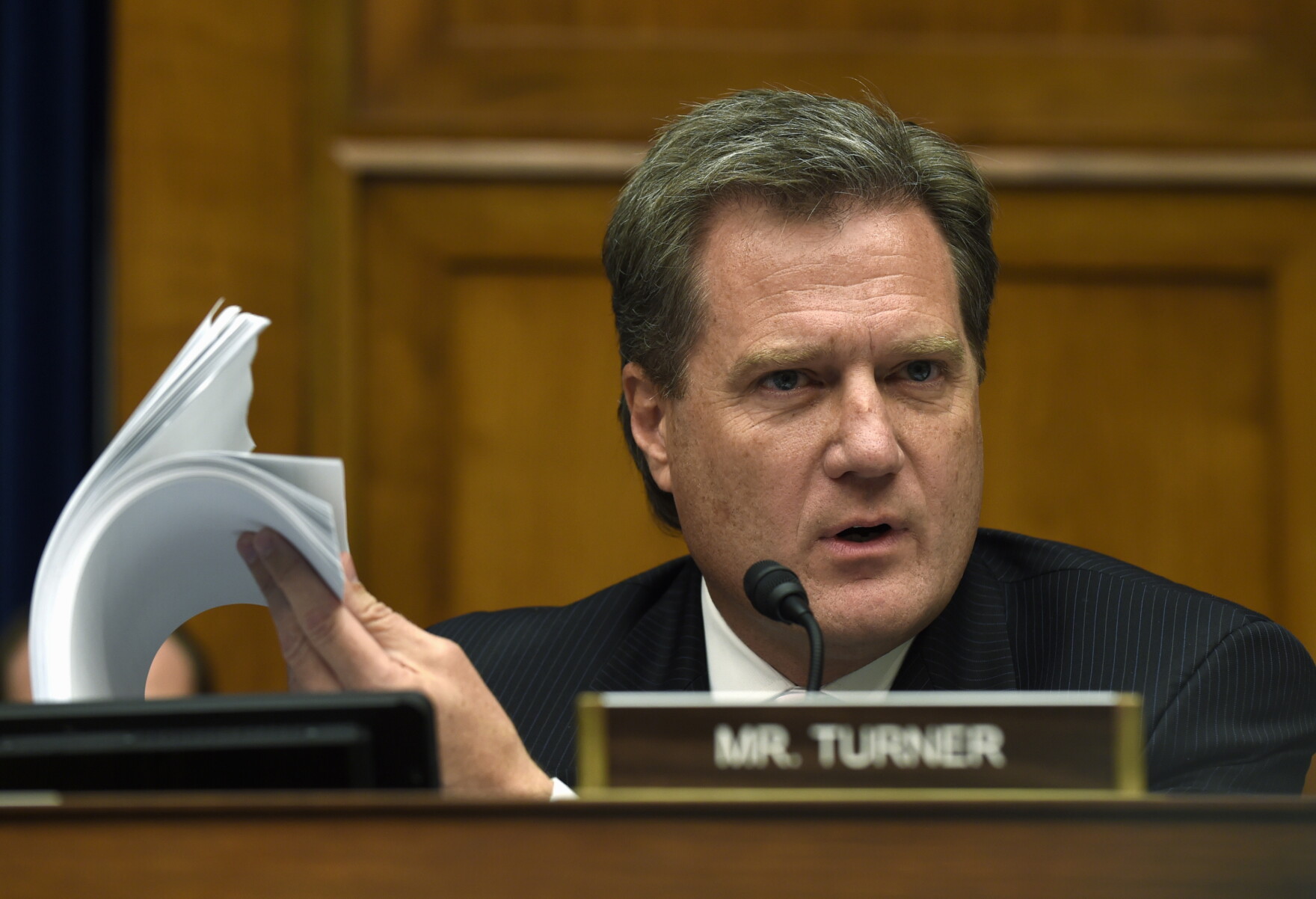 Michael R. Turner U.S. Rep. Mike Turner talks security at Dayton cyber industry event | WYSO