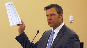 Kansas Secretary of State Kris Kobach wants different identification requirements for state and federal elections.