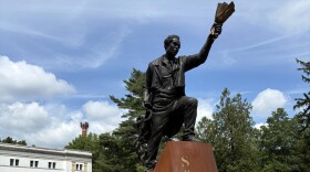 "Hope Out of Darkness" is now in display in Saratoga Springs through October 7th