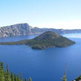 Crater Lake, Oregon's only national park, in 2016.