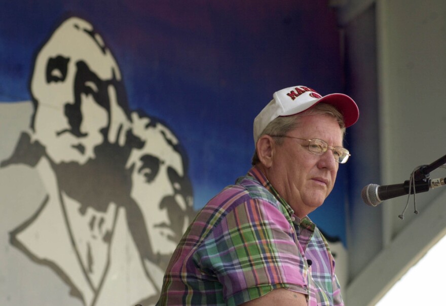 Bill Janklow at the state fair in Huron, S.D., in 2003.