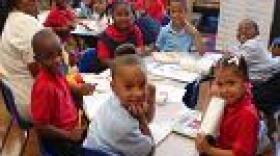Children enrolled in one of Louisiana's pre-k development programs.