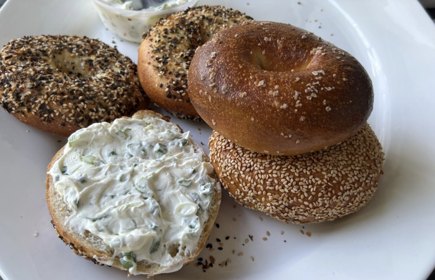 Bagels from Flour Moon Bagels in New Orleans evoke a classic style.