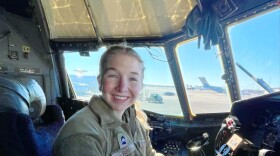 UNC-Chapel Hill Air Force ROTC cadet Avery Berg.