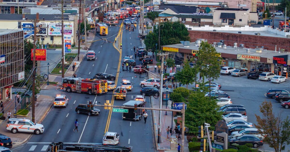 MTA bus crash, string of collisions injure more than 30 in Pikesville