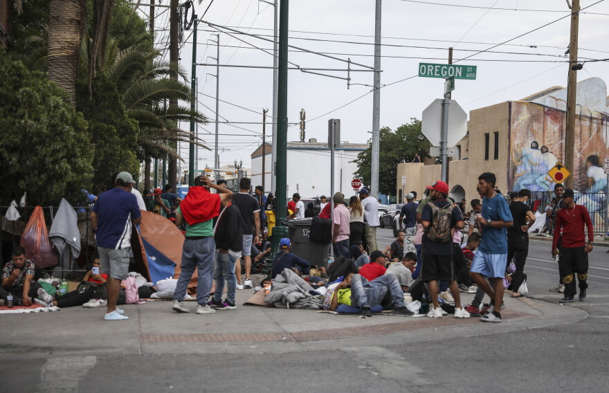 As many as 1,200 migrants sought refuge at Sacred Heart Church in Downtown El Paso over the last two weeks.  