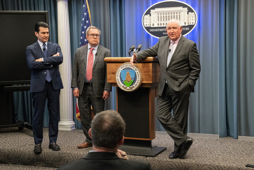 Andrew Wheeler (center) is likely President Trump's nominee for EPA Administrator.
