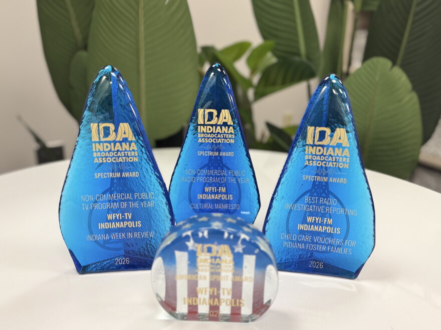  WFYI's three IBA Spectrum Awards and American Spirit Award