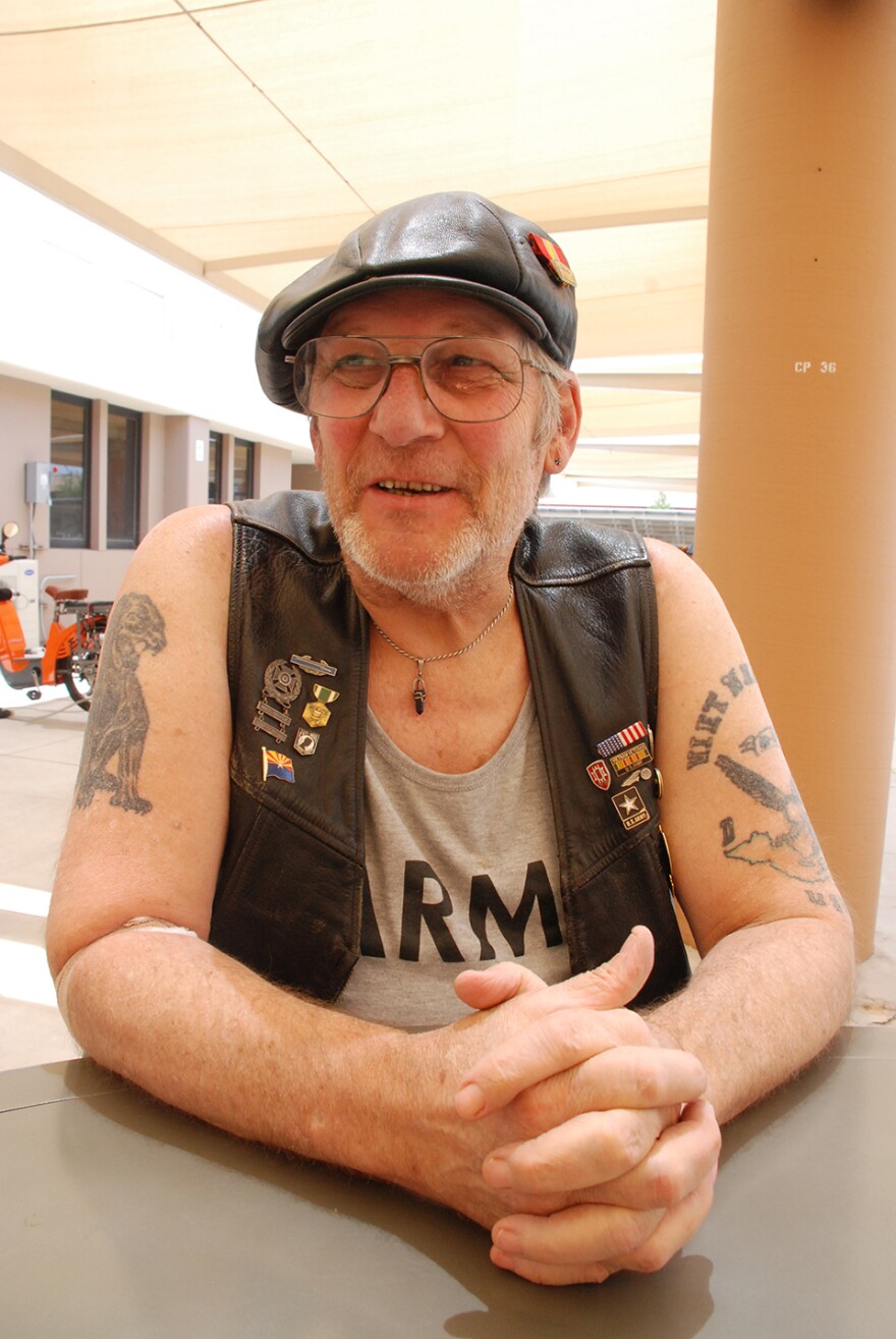 George Ritchie is a Vietnam vet who says the VA - here and in Ohio - has been very helpful. But he adds that problems have always existed with the agency.