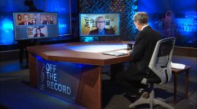 Sen. Rosemary Bayer appearing on Off the Record with Tim Skubick