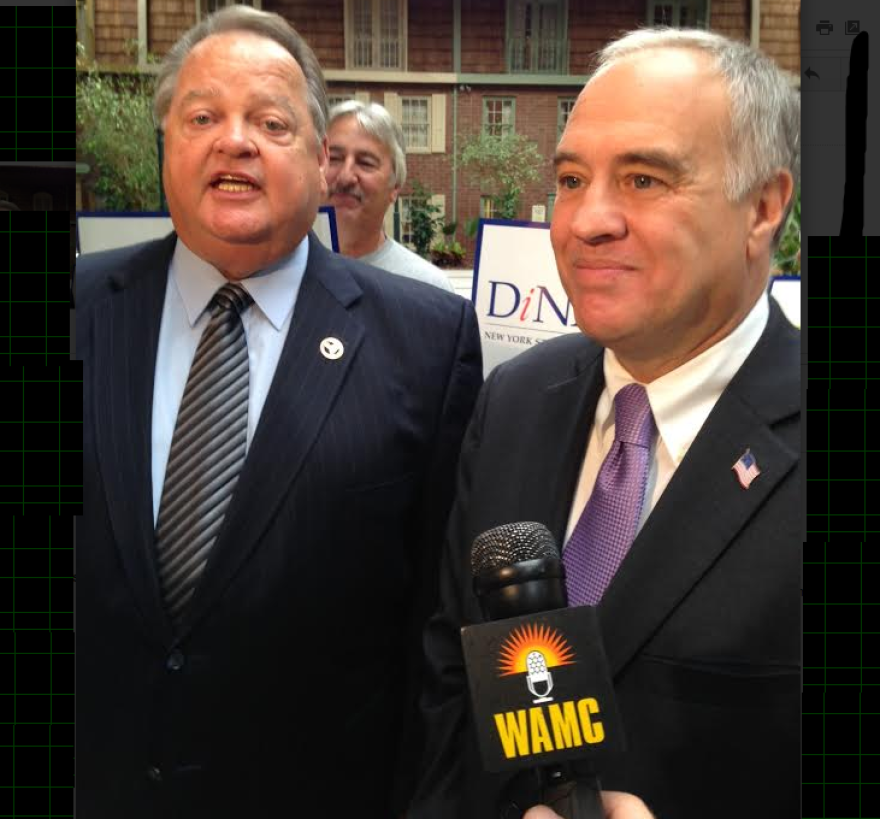 Comptroller DiNapoli, at right.