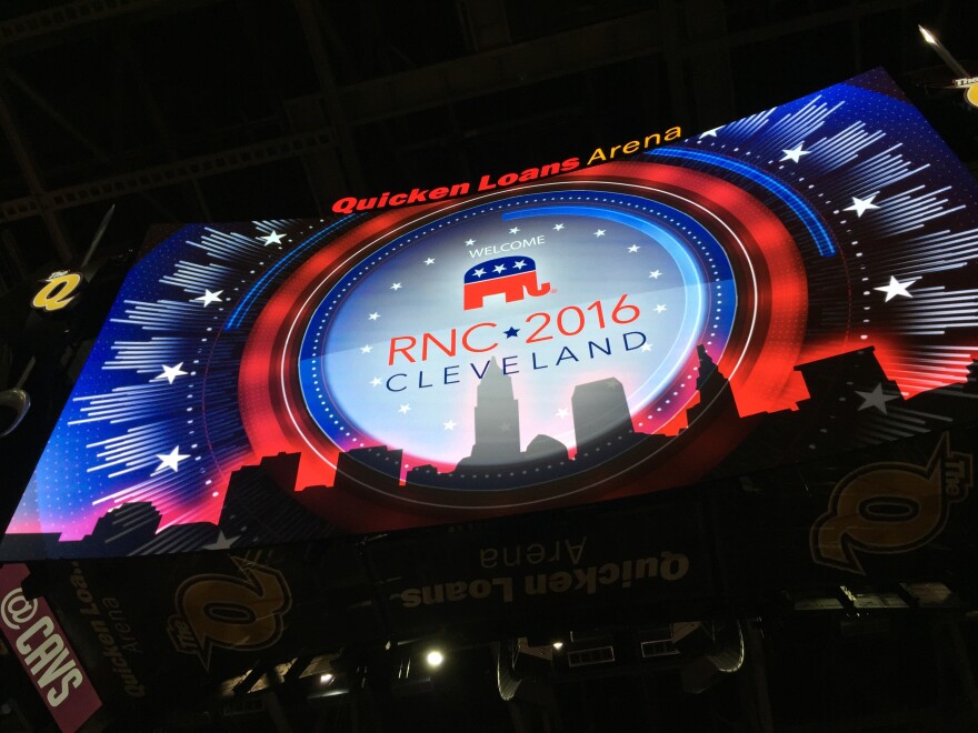 Quicken Loans RNC stage