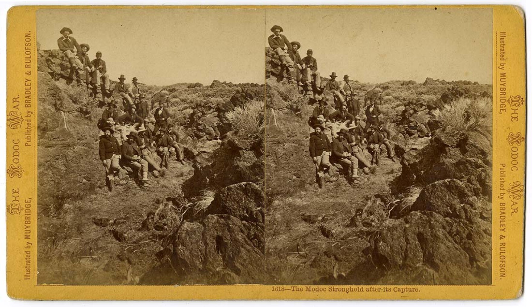 Underground History The Modoc War In Photos Jefferson Public Radio