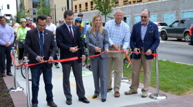 South Bend officials cut ribbon