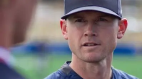 Cale Johnson as pitching coach in his most recent university, Dallas-Baptist