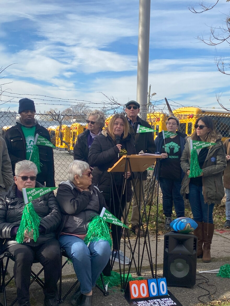 Caroline Hansen, lead organizer for New Hour for Women and Children Long Island.