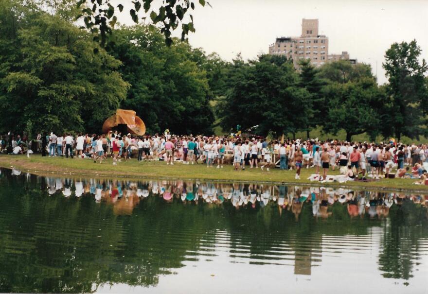 St. Louis PrideFest was held in Forest Park, as seen in this 1992 photo, before it moved to Tower Grove Park in the late 1990s and then to downtown St. Louis in 2013.