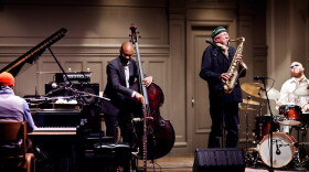 From left: Jason Moran, Reuben Rogers, Charles Lloyd, Eric Harland