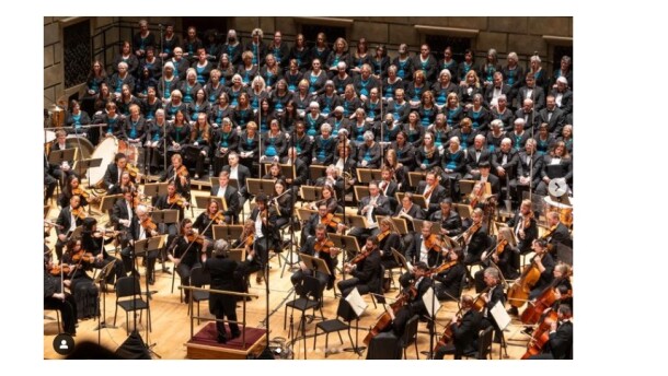 The Rochester Oratorio Society and the Rochester Philharmonic Orchestra perform Beethoven's "Choral" Symphony No. 9