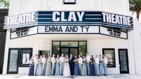 Wedding outside Theatre