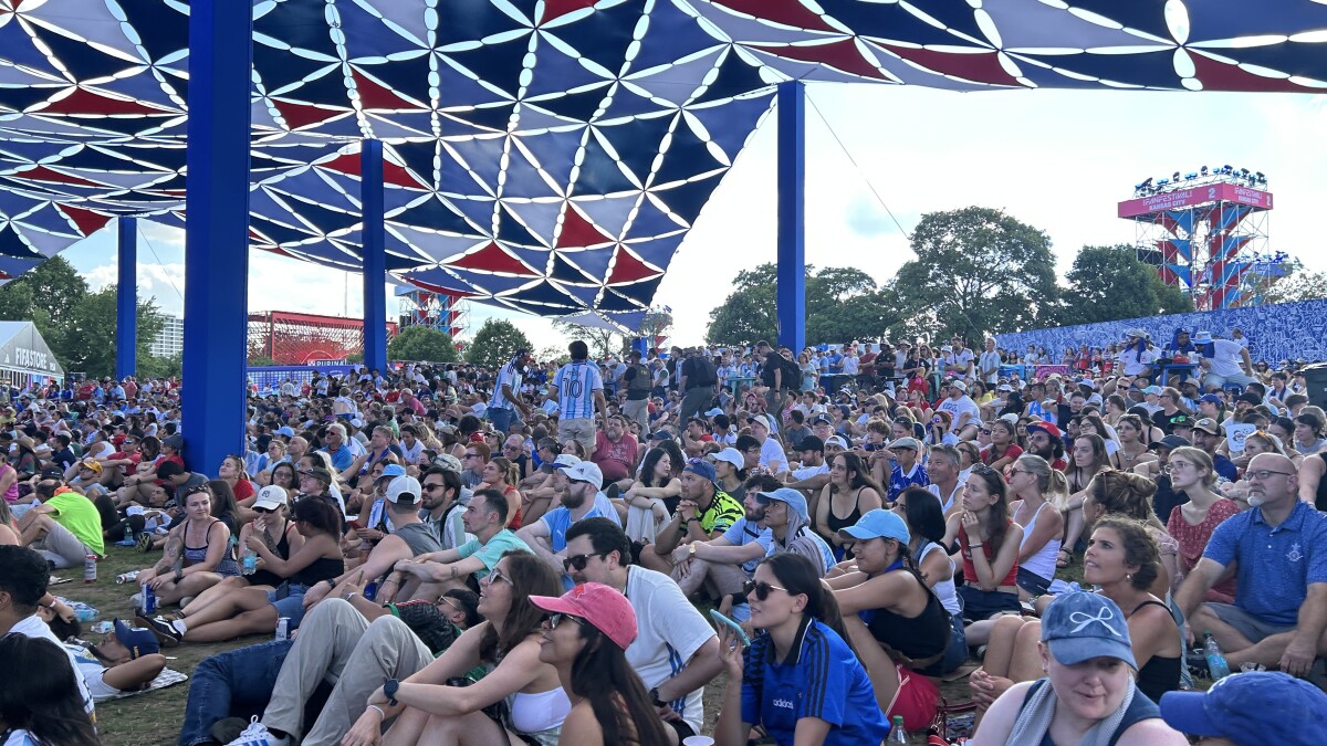 Kansas City soccer fans pack Fan Fest ahead of Argentina-Switzerland match