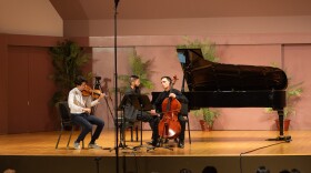 Violinist Stefan Jackiw, pianist Conrad Tao and cellist Jay Campbell of Junction Trio.