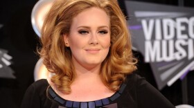 Adele at the MTV Video Music Awards in August.