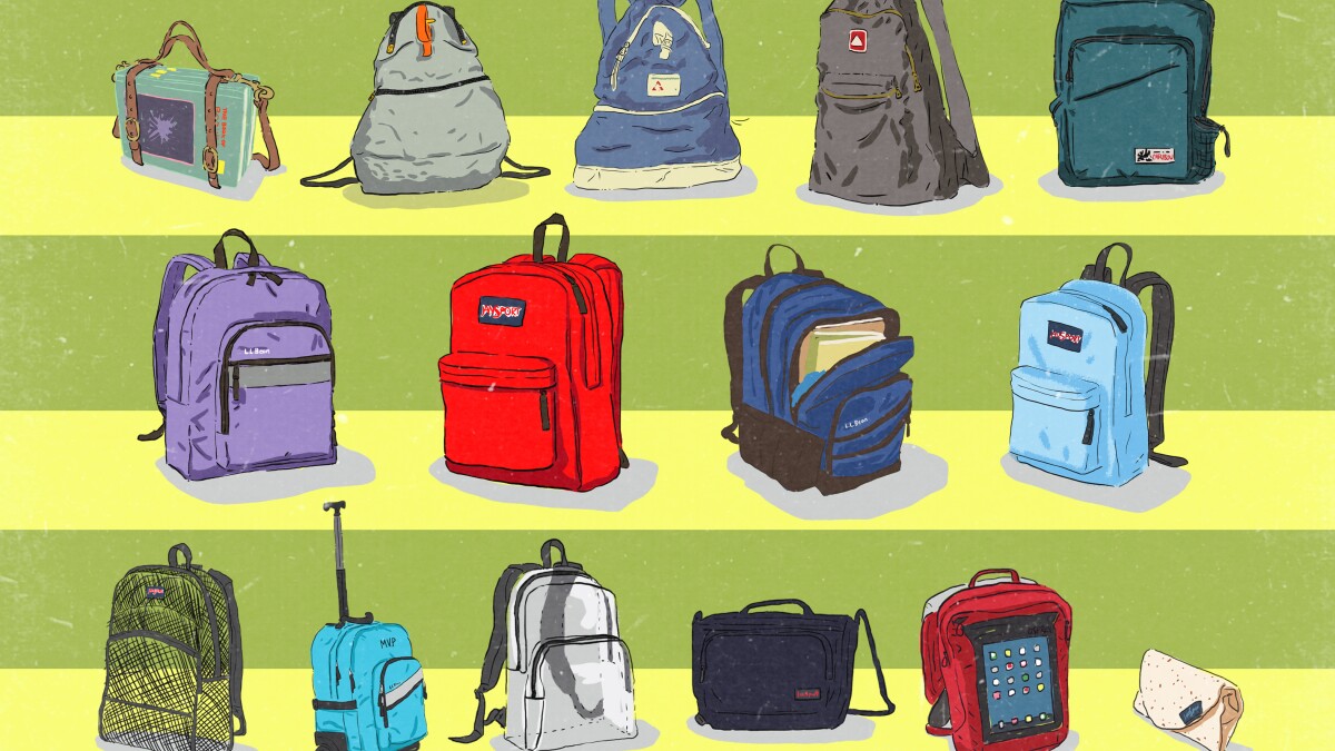 From 'Book Strap' To 'Burrito': A History Of The School Backpack | KCUR - Kansas City news and NPR From 'Book Strap' To 'Burrito': A History Of The School Backpack | KCUR - Kansas City news and NPR