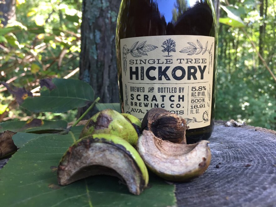 Scratch Brewing Company produces about 275 barrels of beer each year in small batches. The brewery's outdoor beer garden is currently open Friday through Sunday.