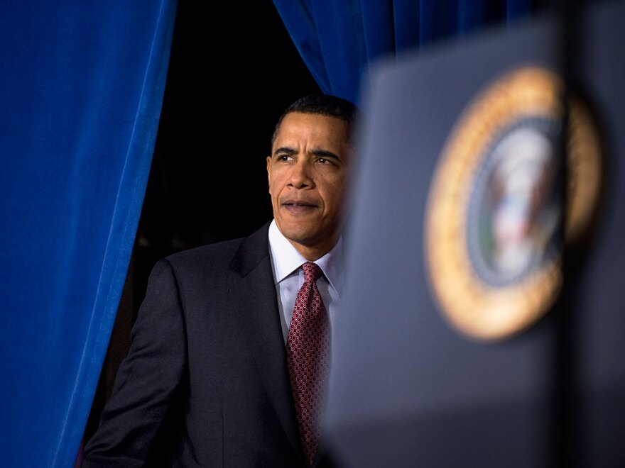 President Obama, pictured last week at a signing ceremony at the Department of Interior, said in his January State of the Union address that the government "faces a deficit of trust" that has been growing for years. A new Pew poll supports his contention.