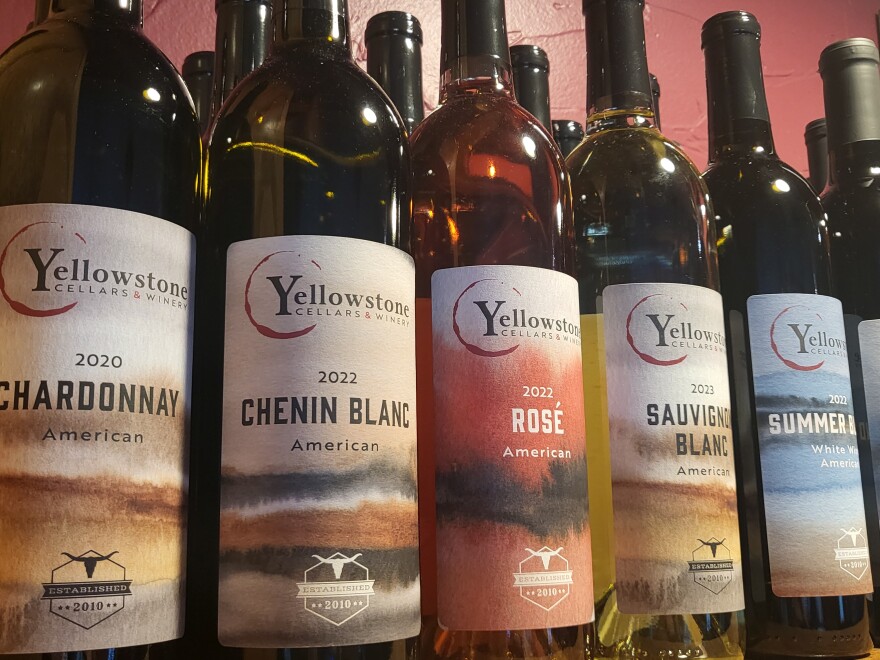 Brandon and Sarah Skarsten have made some changes at Yellowstone Cellars and Winery since they purchased the business from Sarah’s father, Clint Peck.