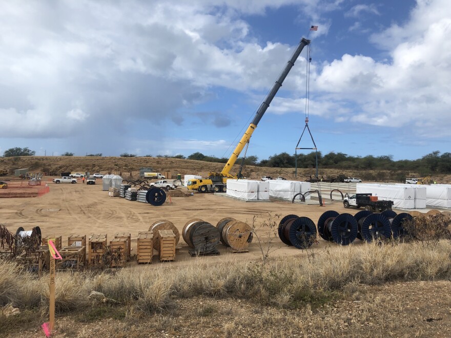 crane energy storage construction